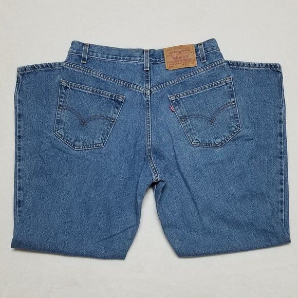 VINTAGE Levi's Relaxed Fit High Rise Mom Jeans - Picture 7 of 12